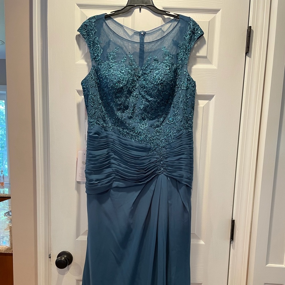 New Worn Ink Blue JJ House Dress - Size 14